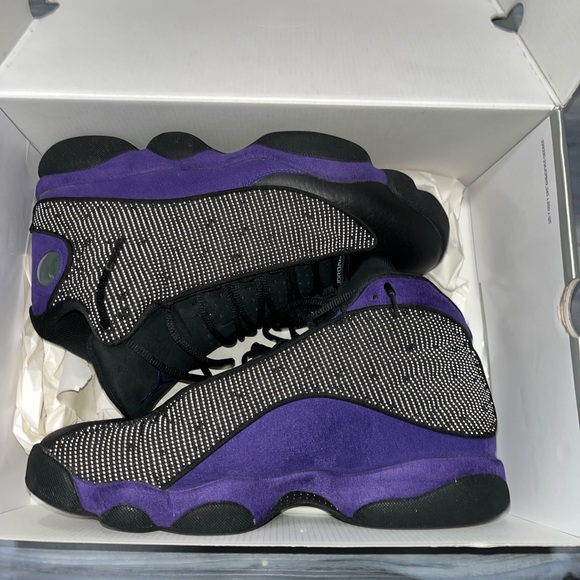 jordan 13 metallic purple